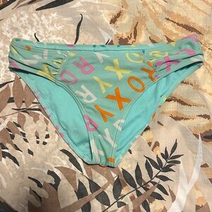 Colorful Letter Print Bikini Bottom